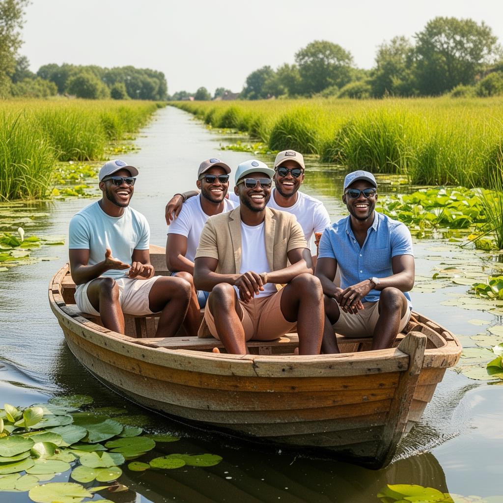 Marais Audomarois — bateau traditionnel